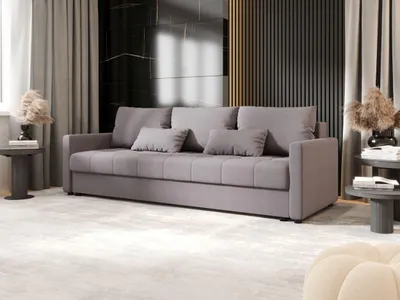 Produktbild von BEDANTE SOFA MOS mit Schlaffunktion COSMIC 160 Grau Sofa mit Stauraum Bettkasten Wohnzimmersofa Couch Sofa Bettsofa Bettkasten Bettcouch