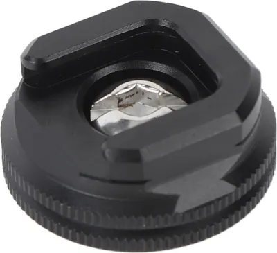 Produktbild von Kaltschuh-Montageadapter, 1/4 Zoll Aluminiumlegierung, Blitzgerät-Halterungen für Kamera