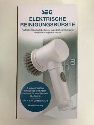 Produktbild von SEG Elektrische Reinigungsbürste, Reinigungsbürsten-Set, multifunktionale NEU