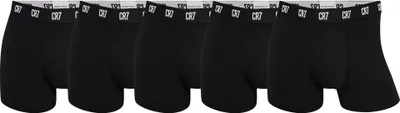 Produktbild von CR7 Cristiano Ronaldo Herren Trunk Baumwolle Stretch & Travel Bag 5-Pack Schwarz - Größe XL