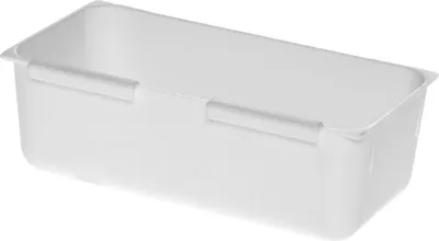 Produktbild von plast team Schubladeneinsatz Modul 2, weiß