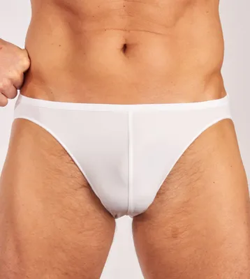Produktbild von HOM Plumes Micro Briefs Slip Herren Unterhose Unterwäsche Ohne Eingriff White M