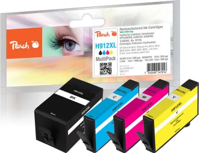Zdjęcie produktu dla Peach Patrone HP Nr.912XL MultiPack komp