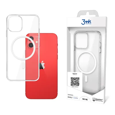 Produktbild von 3mk Schutzhülle MagCase Case Cover für Apple iPhone 12 Mini transparent kompatibel mit MagSafe