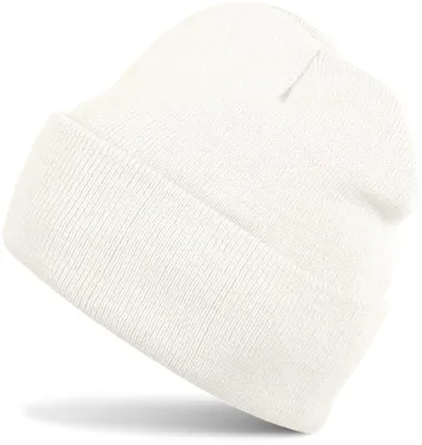 Produktbild von styleBREAKER Uni Beanie Mütze einfarbig | Klassische Feinstrick Winter Strickmütze mit breitem Umschlag | Elastische Beanie in vielen Farben für Damen und Herren
