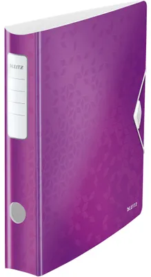 Image de Classeur à levier Leitz WOW 11070062 DIN A4 65mm PP violet