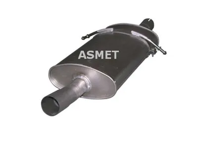 Produktbild von ASMET 01.069 Mittelschalldämpfer Schalldämpfer passend für MERCEDES-BENZ B-Klasse (W245)