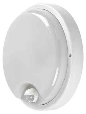 Obrázek produktu pro Rabalux Bílé fasádní LED svítidlo s pohybovým čidlem Lonato 18W IP65 77214