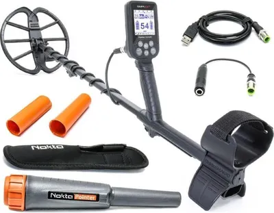 Produktbild von Nokta Simplex+ Metalldetektor mit Nokta-Pointer