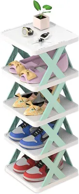 Imagen del producto de Soportes modulares para zapatos, ideales para espacios estrechos y altos