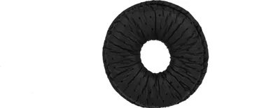 Produktbild von vhbw 2x Ohrpolster kompatibel mit Plantronics 84692-02, 84691-02, CS520, CS510 Kopfhörer Headset, Schaumstoff / Kunststoff Schwarz