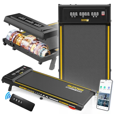 Produktbild von Laufband für Zuhause Walkingpad LARGE DISPLAY 1-12km/h RAX9002 Winkelverstellung