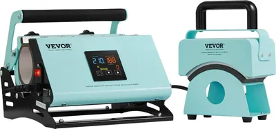 Zdjęcie produktu dla Prasa sublimacyjna do czapek i kubków 2w1 regulacja czasu i temperatury