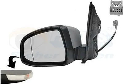 Zdjęcie produktu dla Lusterko Zewnętrzne Ford Focus Ii 07.04-09.12 Le
