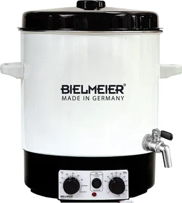 Produktbild von BIELMEIER Einkochautomat Emaille 29 Liter 2000 W Zeituhr Auslaufhahn BHG 685.2