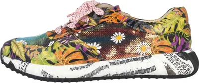 Produktbild von Laura Vita Sneaker in Übergrößen Mehrfarbig BURTON 05 Orange große Damenschuhe, Größe:44