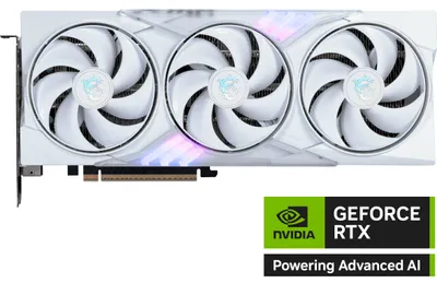 Obrázek produktu pro MSI GAMING GeForce RTX 5060 TI 16G TRIO OC WHITE, GeForce RTX 5060 Ti, 16 GB, GDDR7, 128 bit, 7680 x 4320 px, PCI Express x16 5.0