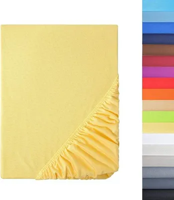 Zdjęcie produktu dla Bawełniana prześcieradło z gumką 160 x 200 cm, 100% bawełna
