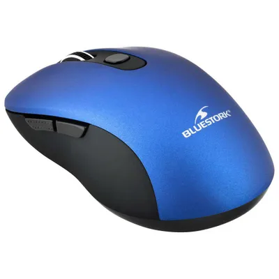 Immagine prodotto di Mouse Bluestork, controllo usor cu 6 butoane, albastru
