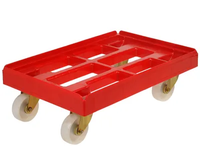 Obrázek produktu pro přepravní vozík "rolf", nosnost: 300 kg, červený