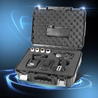 Produktbild von STAHLWERK Akku-Schlagschrauber (ADS-880 ST) – 20 V, 880 Nm, 1/2“ Zoll Aufnahme, 4 Schonnüsse 17-22 mm, löst festgerostete Radmuttern im KFZ