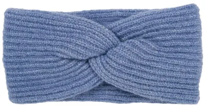 Produktbild von styleBREAKER Damen Strick Stirnband mit Twist Knoten und Rippenmuster einfarbig, warmes Winter Haarband, Headband 04026072