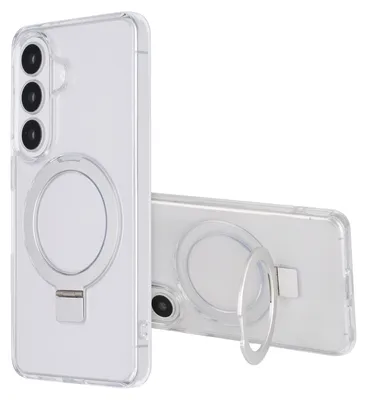 Productafbeelding van Accezz Ring Stand Backcover met MagSafe voor de Samsung Galaxy S26 - Transparant