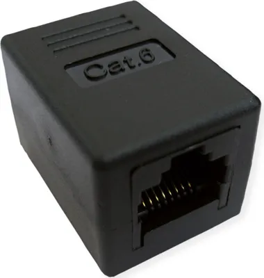Produktbild von VALUE RJ-45 Kupplung ungeschirmt, Cat.6 (Class E)