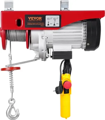 Obrázek produktu pro Elektrický kladkostrojový naviják 880 liber s 14 stopovým kabelovým dálkovým ovládáním 230 V