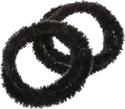 Produktbild von Nabenputzringe WÜMA Schwarz/Schwarz (Set 2x 56cm für Moped, Mokick)