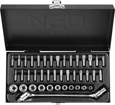 Produktbild von 1/4'' Steckschlüsselsatz 41-Teilig - T N08-603