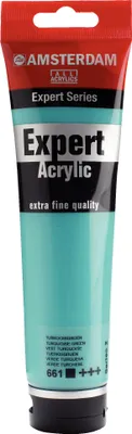 Produktbild von Amsterdam Expert Series Acrylfarbe Tube 150 ml Türkisgrün 661