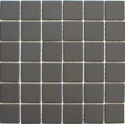 Produktbild von Mosaik Fliese Keramik braun unglasiert Wand Küche Bad MOS14-CU253_f