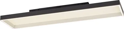 Image de Paul Neuhaus Plafonnier Q-MAGONG LBH 120x30x8.40 cm noir Lampe de plafond
