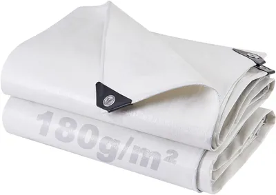 Produktbild von Außenplane, mit Ösen, 3 x 3 m, 180 g/m², PE