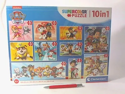 Immagine prodotto di Clementoni puzzle 10in1 SuperKolor Paw Patrol 20270