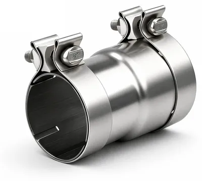 Obrázok produktu pre Nerezová svorka na výfukové potrubie, priemer 50-60 mm, univerzálna
