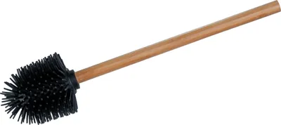 Zdjęcie produktu dla WENKO szczotka do toalety Szczotka do toalety Zestaw szczotek silikonowych Bambu Zamiennik