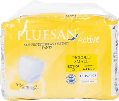 Obrázok produktu pre Flufsan inkontinenčné nohavice pre dospelých 14 ks. Veľkosť S