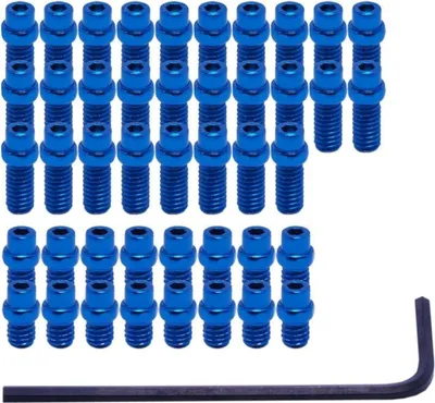 Produktbild von DMR Bikes Flippins, Bausatz für Pedalbolzen, Blau