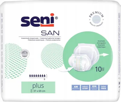Image de Seni San Protections contre l'incontinence plus 10 pces