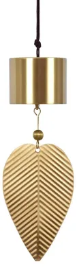 Immagine prodotto di Campanello decorativo in rame, 35 cm, da appendere, stile antico, ideale per giardino o terrazza