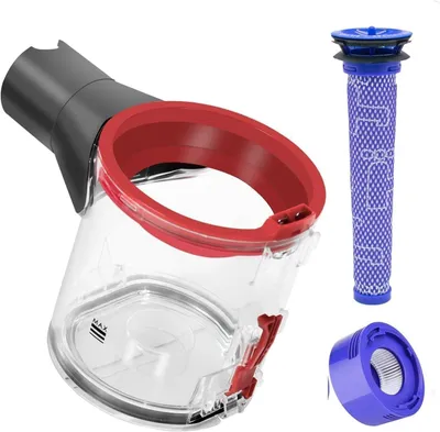 Transparenter Staubbehälter für Dyson V7/V8