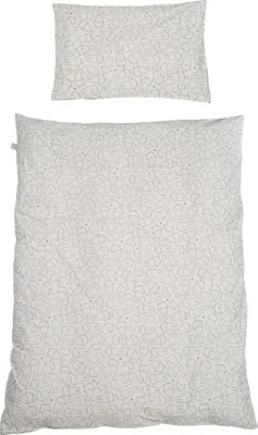 Produktbild von roba Bettwäsche aus 100% Baumwoll-Jersey 'Miffy', 100x135cm, für Kinderbett und Babybett
