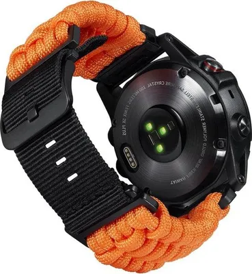 Immagine prodotto di Cinturini sportivi in nylon da 20 mm, 22 mm e 26 mm - Paracord intrecciato - Uomo e donna