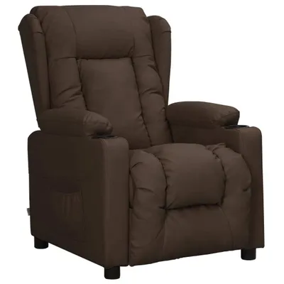 Image de Fauteuil inclinable Marron Similicuir