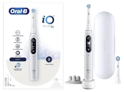 Zdjęcie produktu dla Wibrująca szczoteczka do zębów dla dorosłych Oral-B iO 6 biała