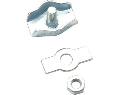 Produktbild von Simplex-Klemme 3 mm galv. Verzinkt