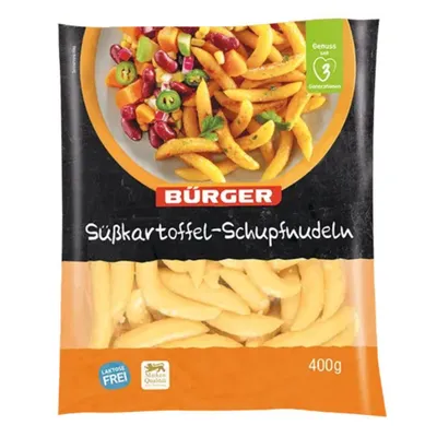 Produktbild von Bürger - Süßkartoffel-Schupfnudeln, 400 g Beutel