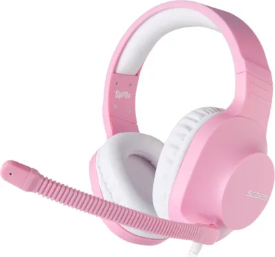 Produktbild von SADES Spirits SA-721 Gaming Headset, pink, 3,5 mm Klinke, kabelgebunden, Stereo, Over Ear, PC, PS4, Xbox, Nintendo Switch